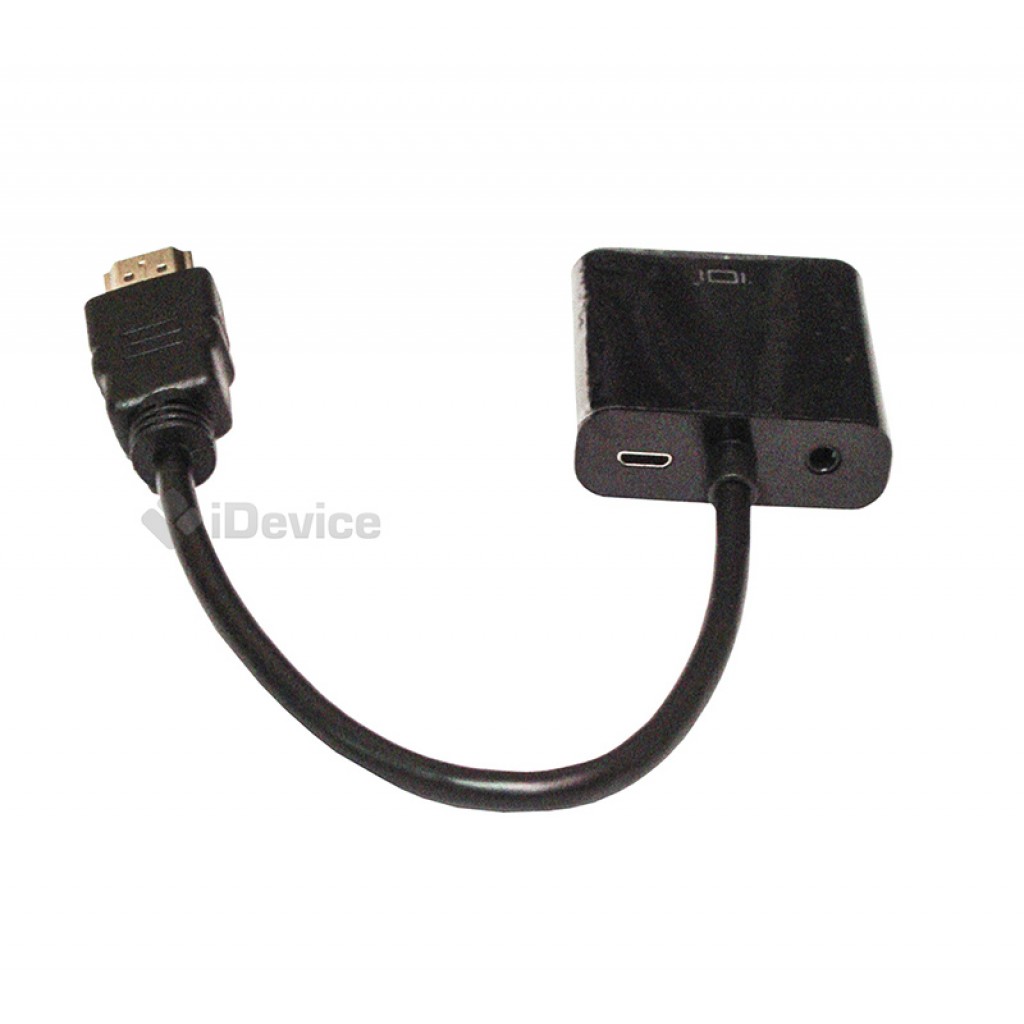 Переходник hdmi vga с доп питанием и звуком купить конвертер в